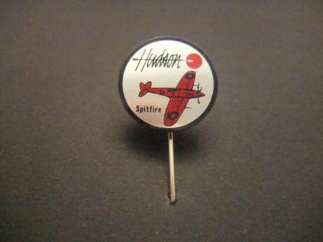 Spitfire Brits jachtvliegtuig ( Hudson sigaren Roosendaal ) rood